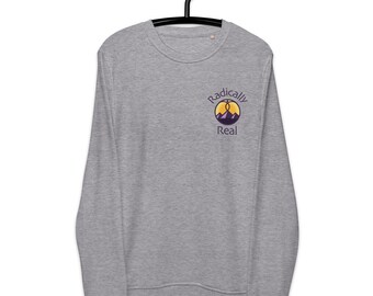 Sudadera unisex de tejido orgánico