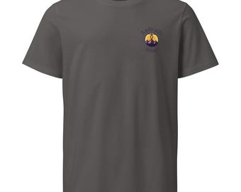 Camiseta unisex de algodón orgánico de grosor medio.