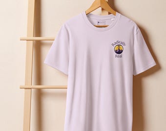 Camiseta unisex orgánica con cuello acanalado