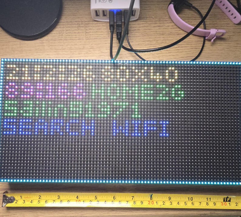 Kontroler wyświetlacza RGB Panel, 64x32, 80x40, 64x64, 96x48, 128 x 64 px zdjęcie 11