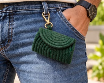 Mens Card and Cash Holder Hand and  Waist Pouch Gift for Men