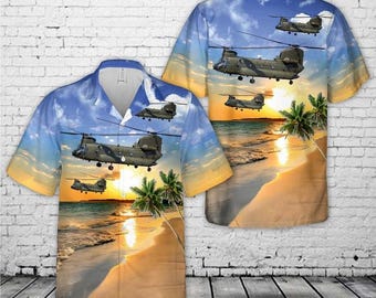 Royal Air Force Chinook HC2 Baseball Jersey - Hawaii shirt - T-shirt - Polo shirt