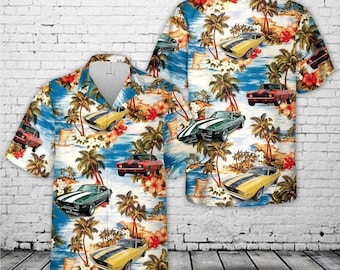 Vintage American Muscle Car Shirt | Retro Racing Graphic Tee | Classic Garage Style Unisex T-Shirt