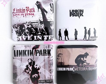 Linkin Park Album Magnete (4er Set)