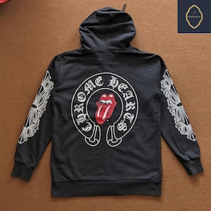 Gothic Zip Up Hoodie Streetwear Graphic Style Black Hoodie