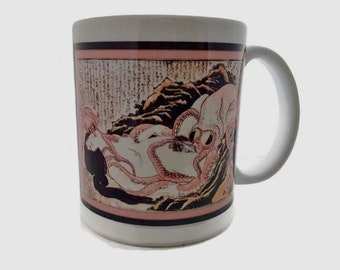 Dream of the Fisherman's Wife - Octopus Pleasuring a Woman  - 11 ounce DISHWASHER / Microwave Coffee Mug - Superb GIFT - May Add Own Text