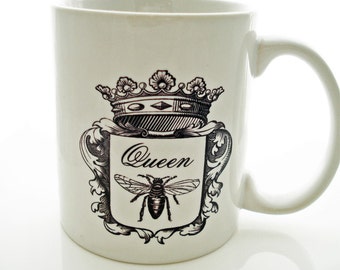 QUEEN BEE - Matriarch - Vintage Photo Reproduction - 11 ounce Coffee Mug - Superb GIFT