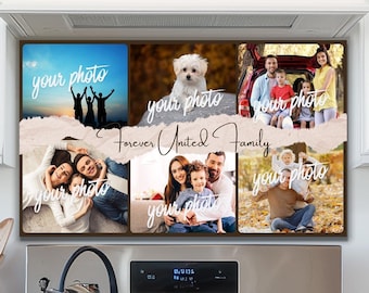 Custom Photo Tempered Glass Backsplash: Personalized Kitchen Wall Art