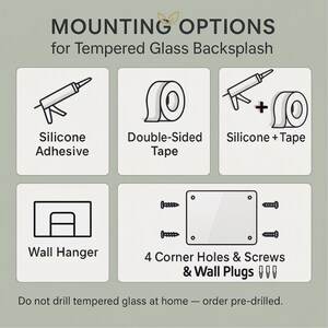 Stove Backsplash Panel - Heron Stained Glass, Easy Clean Surface image 7