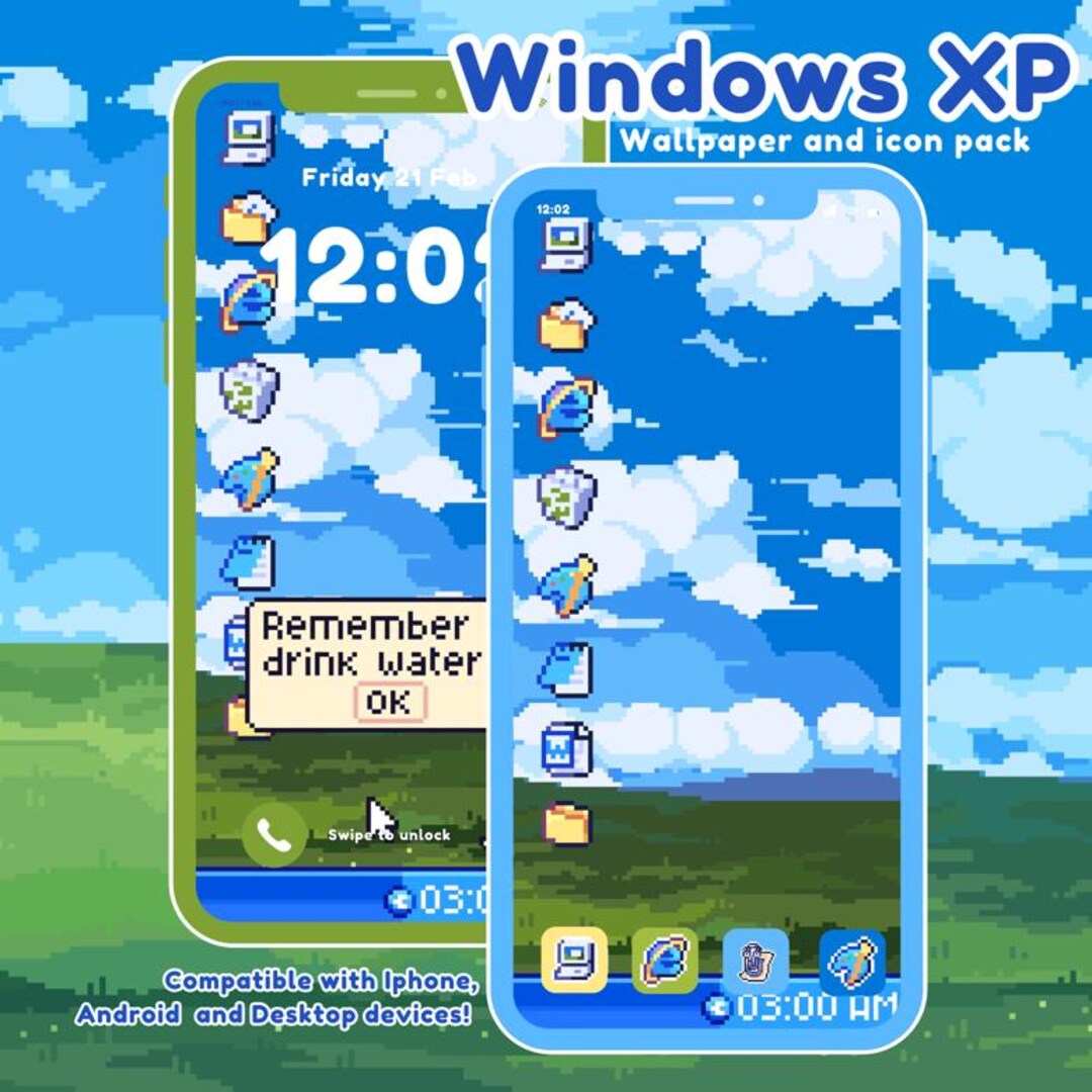 Windows XP Wallpaper and Icon Pack | Desktop Wallpapers | Mobile ...