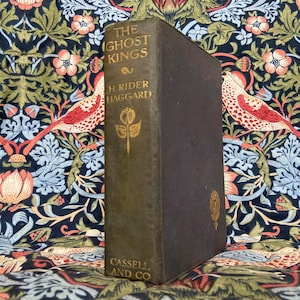RARE Antique Book FIRST EDITION The Ghost Kings by H Rider Haggard 1908