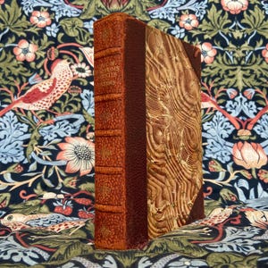 Libro antiguo raro de cuero dorado con obras de Aristófanes, Sófocles y Eurípides, década de 1800, de George Routledge.