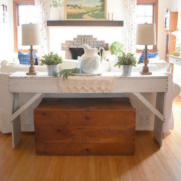 Antique wood trunk - vintage advertising trunk - Polk County Oregon trunk - shoe advertising - coffee table - storage box - FREE SHIPPING