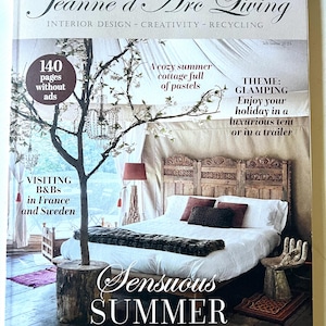 Jeanne d&#39;Arc Living magazine issue 5 2025- Sensuous Summer