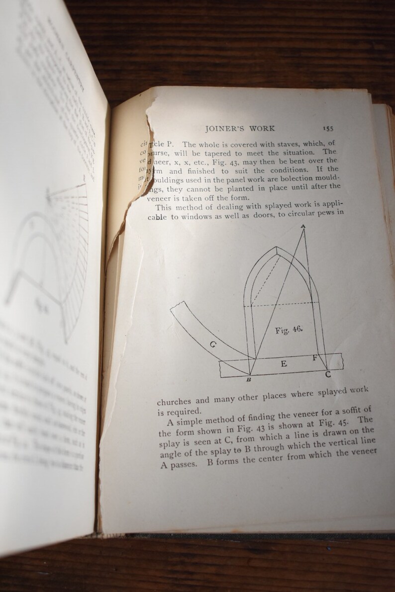 Modern Carpentry book by Fred T. Hodgson vintage carpentry Etsy
