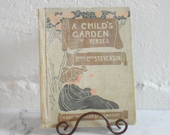 A Child's Garden of Verses - Robert Louis Stevenson - hardcover 1902