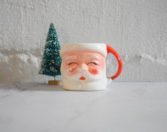 vintage Santa mug