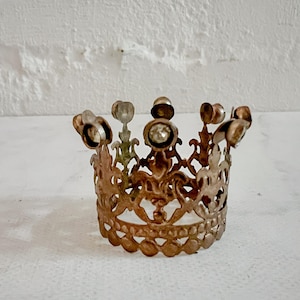 vintage French Madonna crown