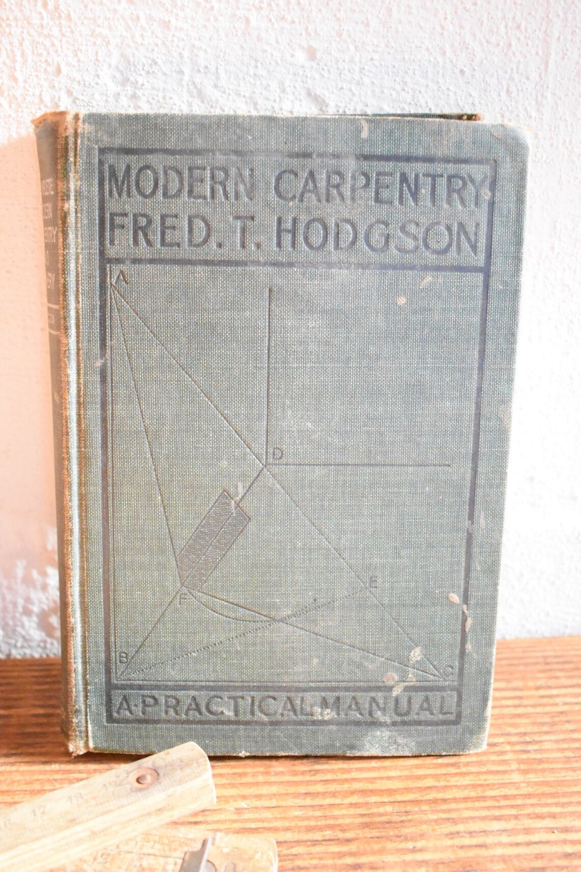 Modern Carpentry book by Fred T. Hodgson vintage carpentry Etsy