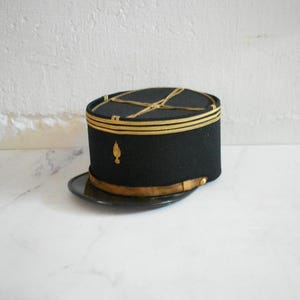 vintage French gendarmerie hat