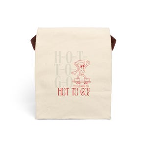 Pizza-Themed Canvas Lunch Bag, Reusable Tote, Eco-Friendly Meal Carrier, Cute Food Storage, Perfect for Lunches and Picnics; Cute Lunch Box