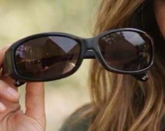 2000s PRADA 05E Oval Wrap Sunglasses Rose - Etsy