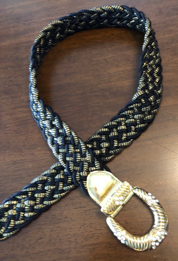 Vintage rope belt Gem