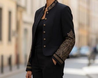 Vintage Emmanuel Ungaro Cropped Jacket Blazer
