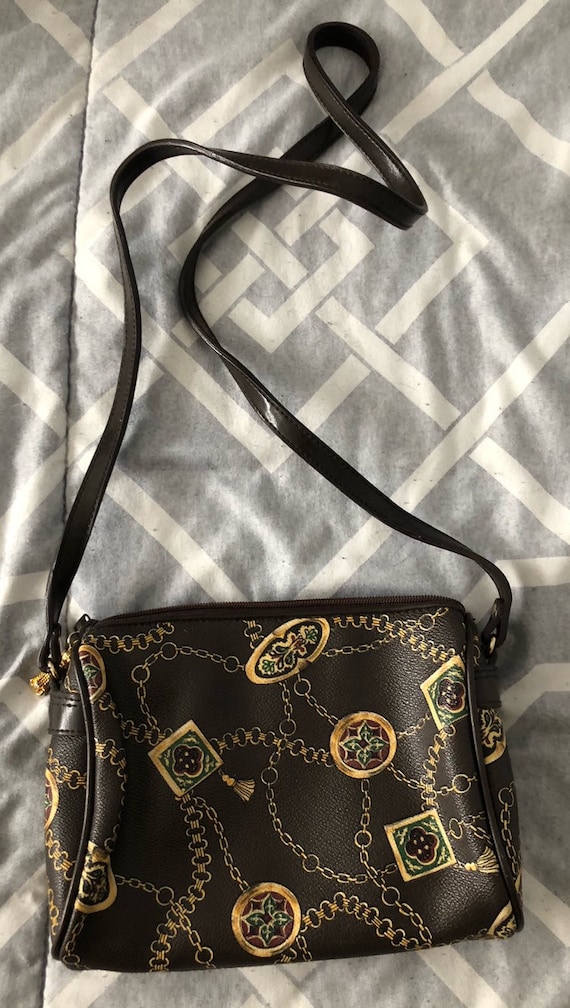 chain print bag
