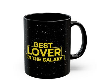 Star Wars Becher, Best Lover in the Galaxy, Geschenk für Paare