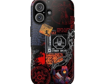 Custodia per telefono ULTRAKILL V2 Ricoshot / Policarbonato resistente, rivestimento interno in TPU (iPhone e Samsung)