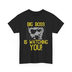 Big Boss tittar på dig! | Metal Gear Solid T-shirt | MGS Fan T-shirt