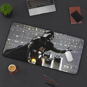 Darth Vader Desk Mat: Star Wars Keyboard Mouse Pad - Gaming Accessories