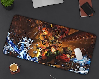 Demon Slayer XXL Mouse Pad, Anime Non-Slip Desk Mat