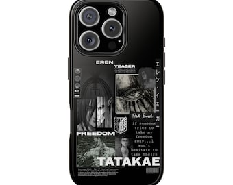 Attack On Titan Eren Yeager Handyhülle, Anime Cover