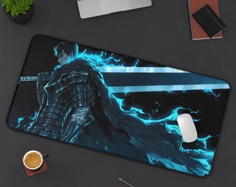 Berserk Art Mouse Pad: Guts Anime Desk Mat