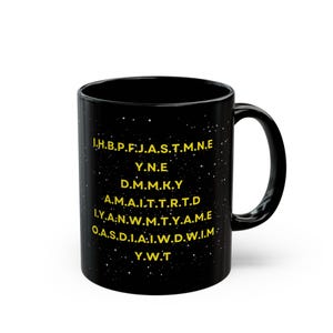 Star Wars-kaffemugg: Jag har fört fred - Rolig Anakin & Obi Wan-present