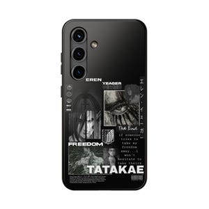 Funda para teléfono de Eren Yeager de Attack on Titan, portada de anime imagen 9