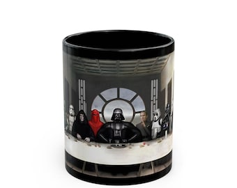 Star Wars-mok Laatste Avondmaal: Leonardo Da Vinci-parodiekunst