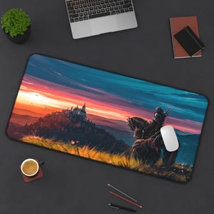 Witcher 3 Mouse Pad: Artistic Gaming Desk Accessory