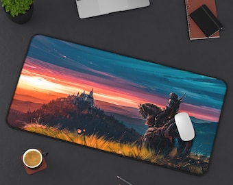 Witcher 3 Mouse Pad: Artistic Gaming Desk Accessory