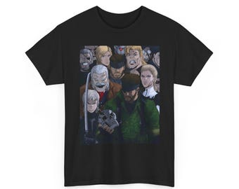 Metal Gear Solid Art T-Shirt | Gift For MGS Fans