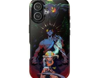 Custodia rigida per telefono Hades Zagreus Melinoe / Scudo artistico con personaggio mitologico