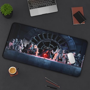 Sci-Fi Stormtroopers Desk Mat: Star Wars Gaming Keyboard Pad