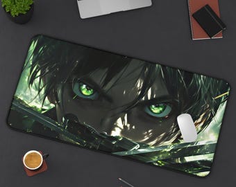 Eren Yeager XXL-muismat, Attack On Titan anime gaming-bureaumat