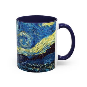 Van Gogh Starry Night Mug: Artistic Celestial Coffee Cup