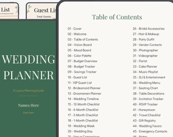 Hochzeitsplaner, Hochzeitsplaner, Hochzeitsplaner (Digitaler Download)