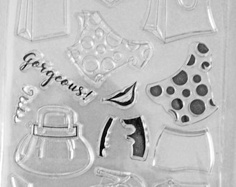 Karten-Kunst Clear Stamp Set Mandala Leben – Silikonstempel Mit Halbem Mandala & Sprüchen – Für Kreative Bastelprojekte