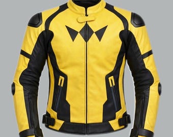 KAYSAR “Vanguard” Leather Biker Jacket | CE Armoured Cowhide Motorcycle Racing Jacket for Men and Woman.