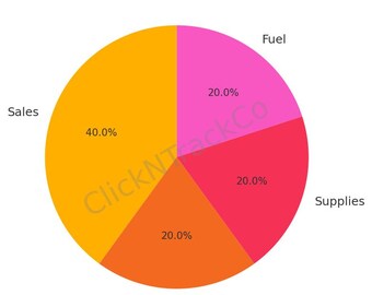 Small Business Income & Expense Tracker | Google Sheets Template | Bookkeeping Spreadsheet